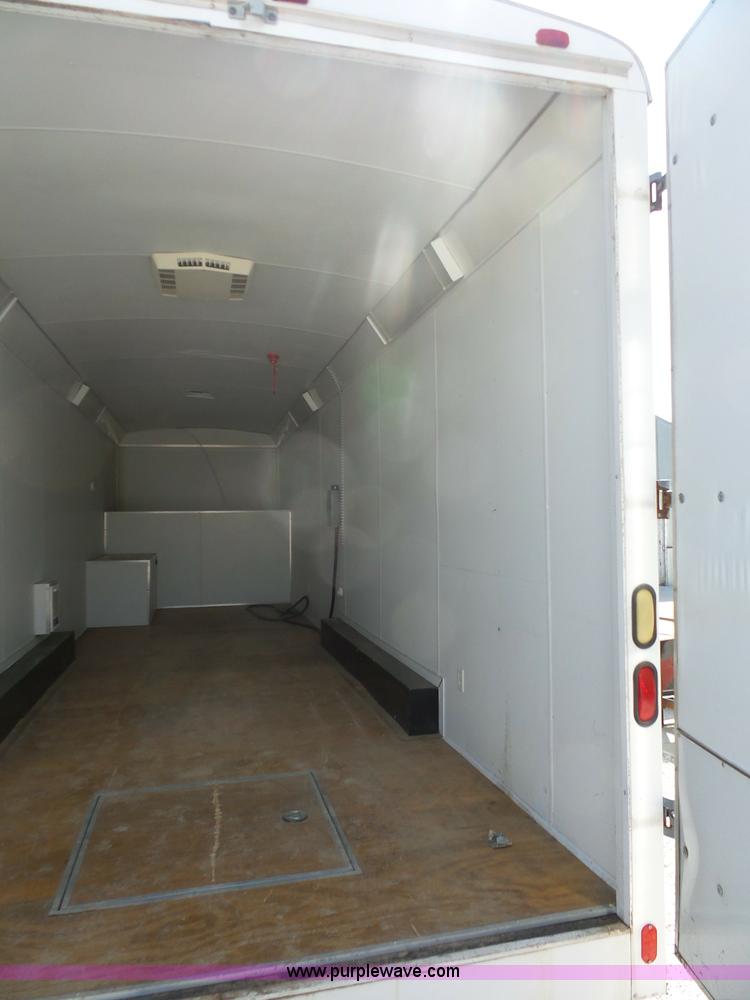 image for item BK9649 2001 Haul Mark GRG85X34WR4 enclosed cargo trailer