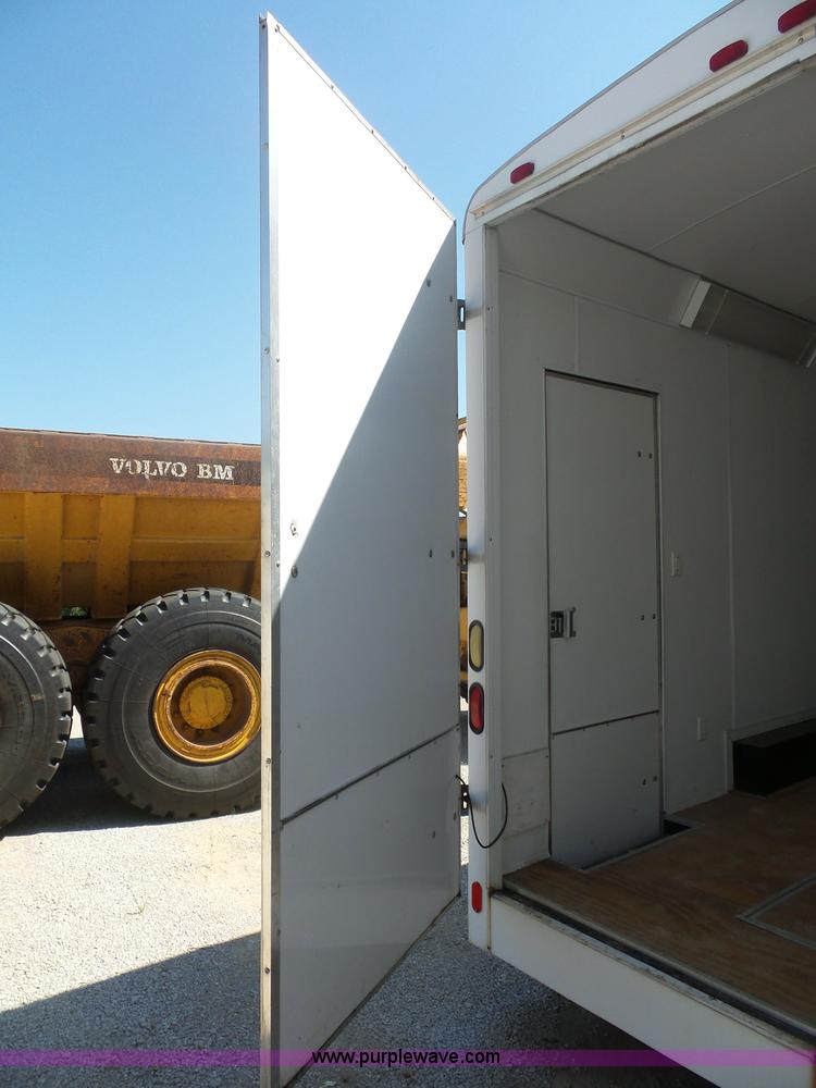 image for item BK9649 2001 Haul Mark GRG85X34WR4 enclosed cargo trailer