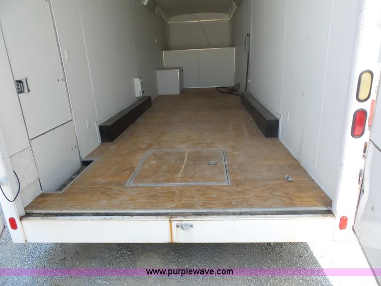 image for item BK9649 2001 Haul Mark GRG85X34WR4 enclosed cargo trailer