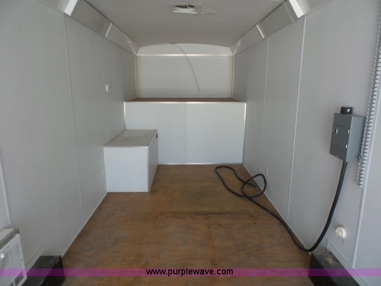 image for item BK9649 2001 Haul Mark GRG85X34WR4 enclosed cargo trailer