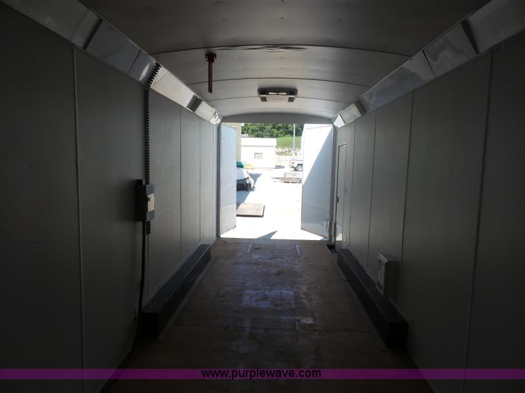 image for item BK9649 2001 Haul Mark GRG85X34WR4 enclosed cargo trailer