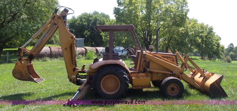 image for item BS9512 1994 Case 580 Super K backhoe