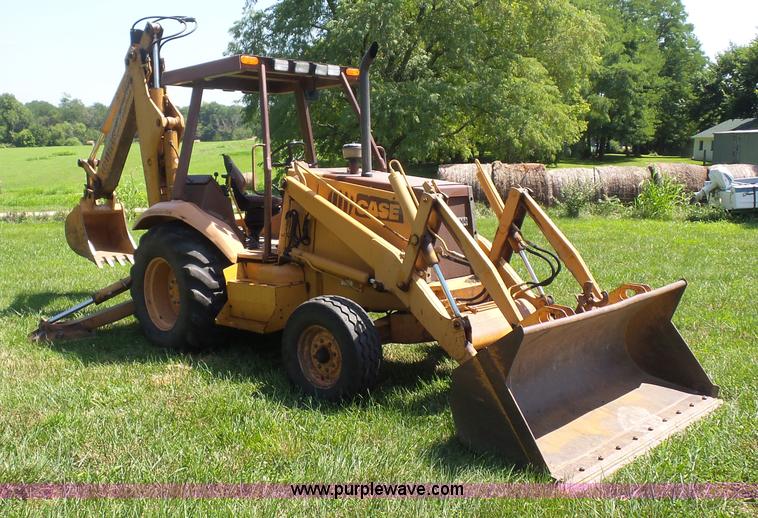 image for item BS9512 1994 Case 580 Super K backhoe