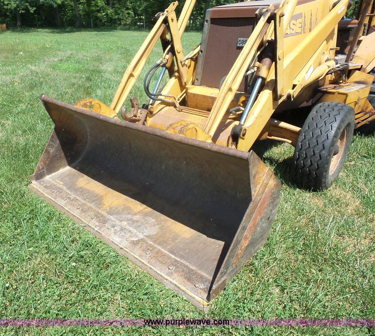 image for item BS9512 1994 Case 580 Super K backhoe