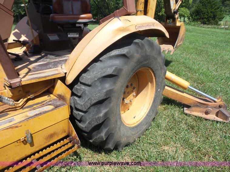 image for item BS9512 1994 Case 580 Super K backhoe