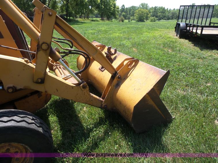 image for item BS9512 1994 Case 580 Super K backhoe