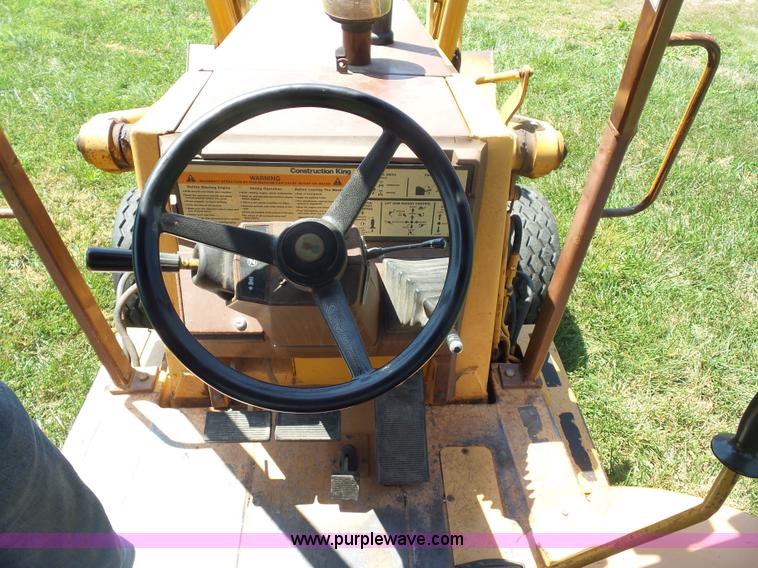 image for item BS9512 1994 Case 580 Super K backhoe