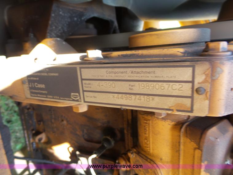 image for item BS9512 1994 Case 580 Super K backhoe