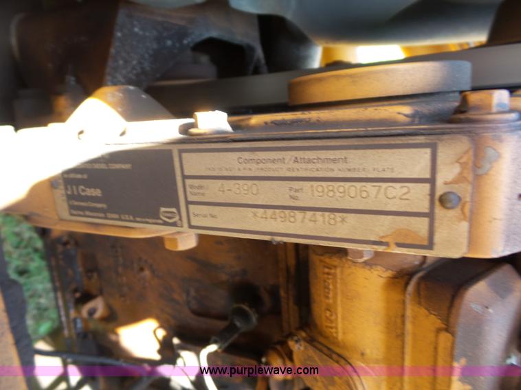 image for item BS9512 1994 Case 580 Super K backhoe