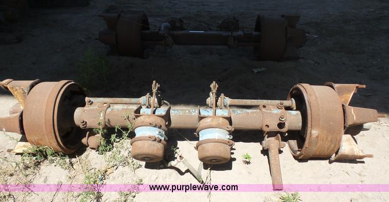 image for item BV9723 (2) trailer axles