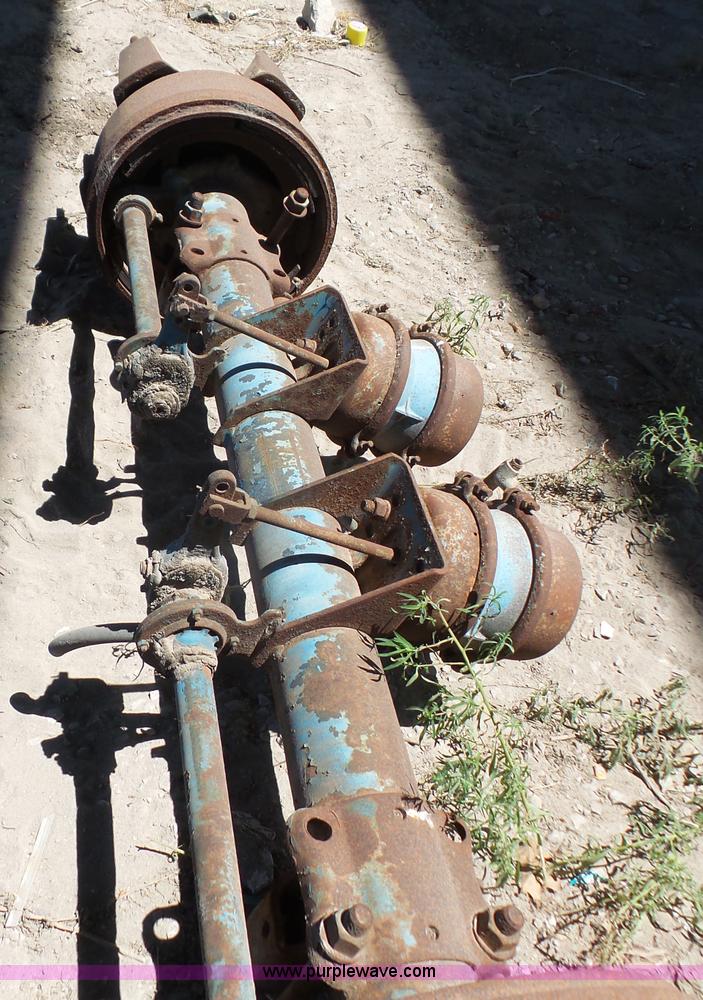 image for item BV9723 (2) trailer axles
