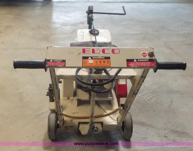 Edco DS16 concrete saw in Holden, MO Item BX9253 sold Purple Wave