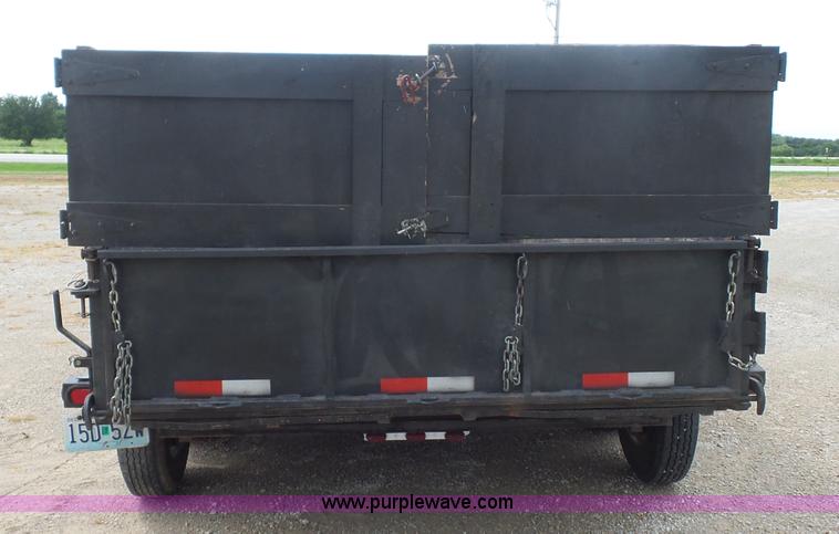 image for item BX9259 2005 Doolittle dump trailer