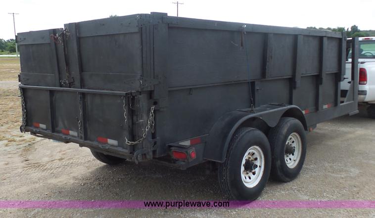 image for item BX9259 2005 Doolittle dump trailer