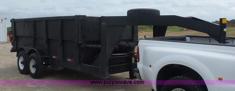 image for item BX9259 2005 Doolittle dump trailer