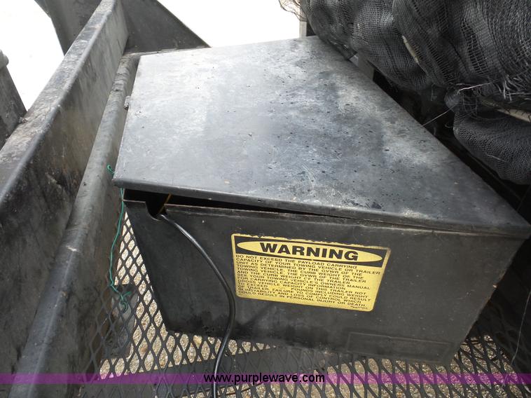 image for item BX9259 2005 Doolittle dump trailer