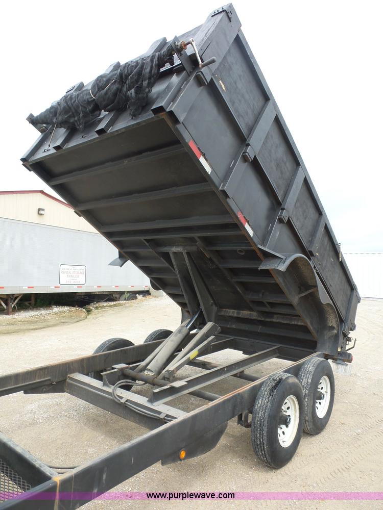 image for item BX9259 2005 Doolittle dump trailer