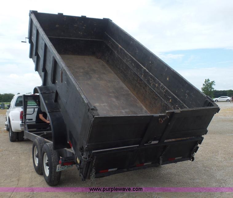 image for item BX9259 2005 Doolittle dump trailer