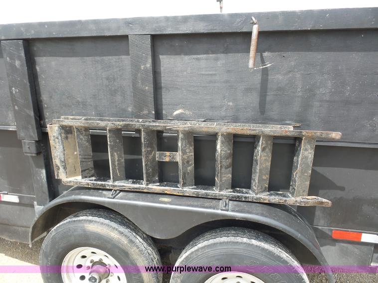image for item BX9259 2005 Doolittle dump trailer