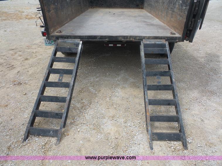 image for item BX9259 2005 Doolittle dump trailer