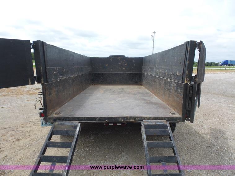 image for item BX9259 2005 Doolittle dump trailer