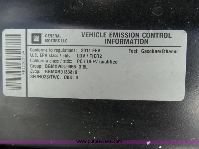 image for item BY9556 2011 Chevrolet Impala