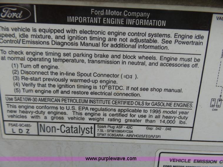 image for item BY9557 1995 Ford F450 Super Duty bucket truck