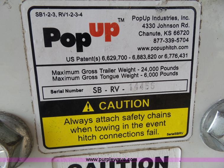 image for item BZ9796 2000 Kountry Aire KAFW39BLSE travel trailer