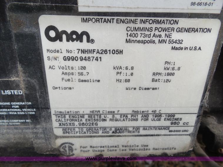 image for item BZ9796 2000 Kountry Aire KAFW39BLSE travel trailer