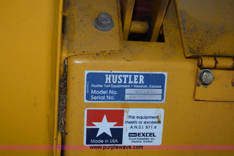 image for item CA9859 Hustler 4500 ZTR lawn mower