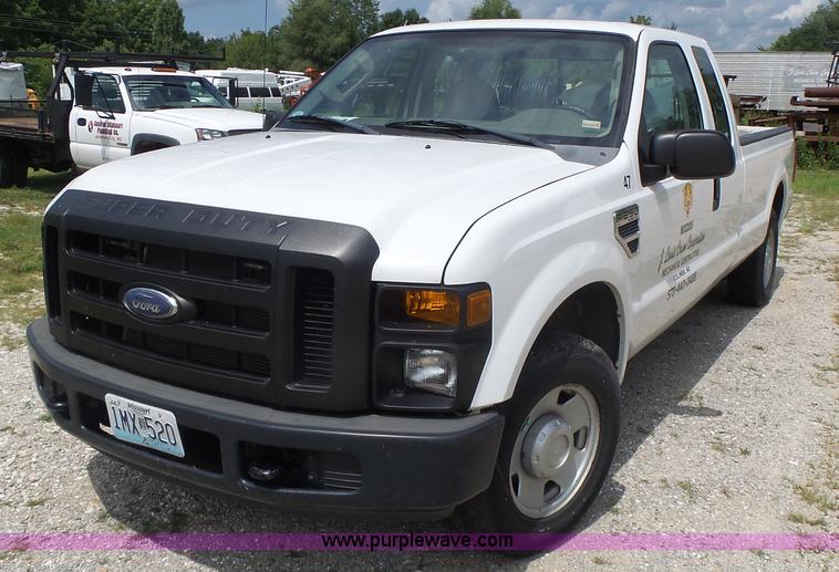 image for item CC9307 2008 Ford F250 SuperCab pickup truck