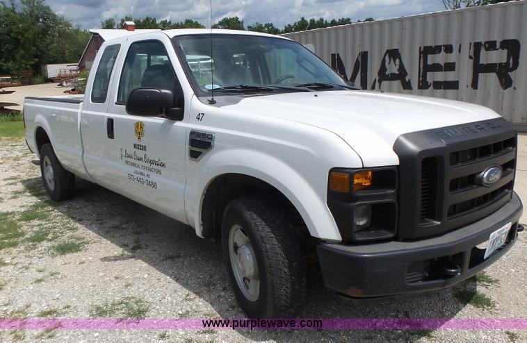 image for item CC9307 2008 Ford F250 SuperCab pickup truck
