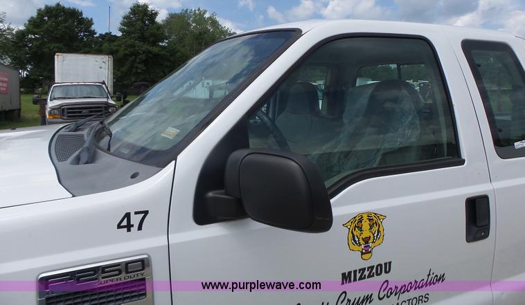 image for item CC9307 2008 Ford F250 SuperCab pickup truck