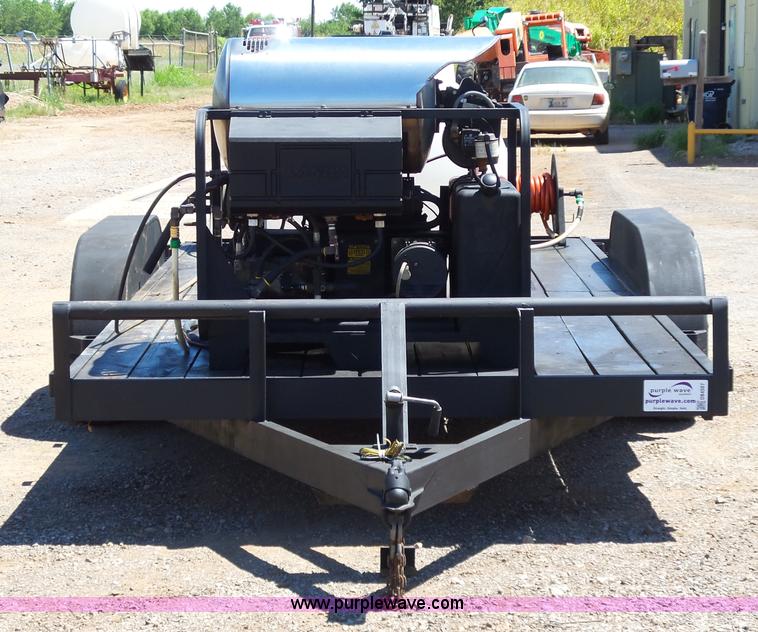 image for item DB4507 Shop built pressure washer trailer