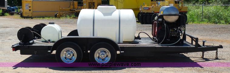 image for item DB4507 Shop built pressure washer trailer