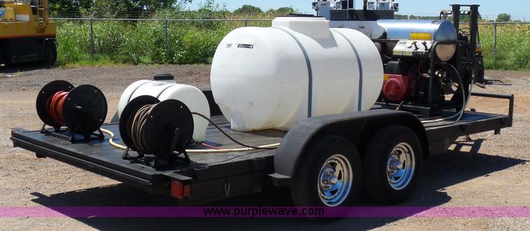 image for item DB4507 Shop built pressure washer trailer