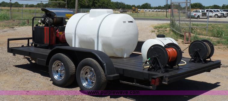 image for item DB4507 Shop built pressure washer trailer