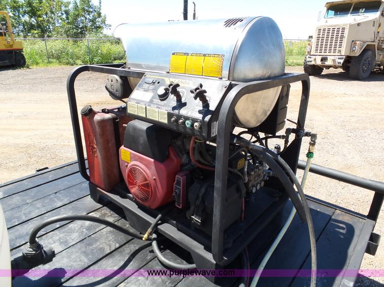 image for item DB4507 Shop built pressure washer trailer