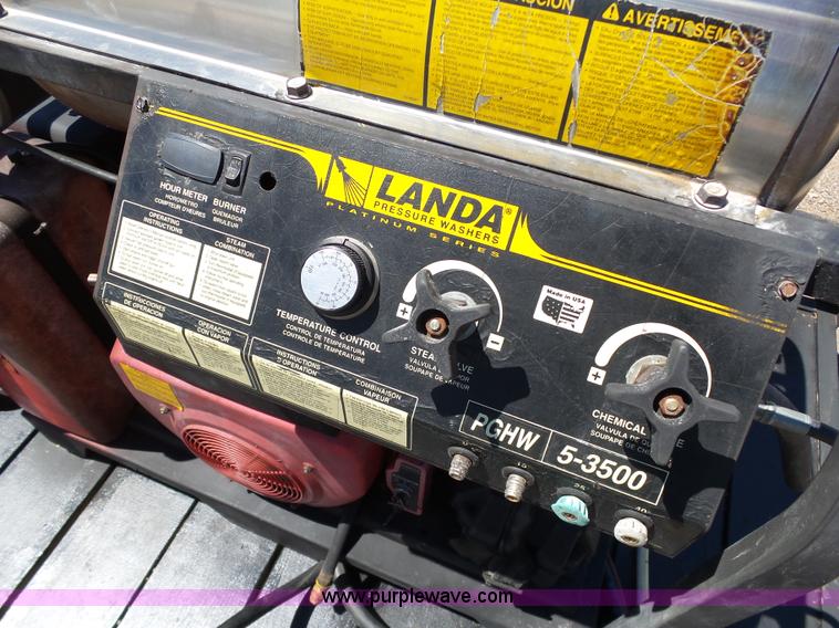 image for item DB4507 Shop built pressure washer trailer