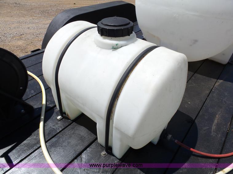 image for item DB4507 Shop built pressure washer trailer