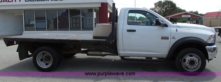 image for item DB4508 2012 Dodge Ram 4500HD flatbed truck