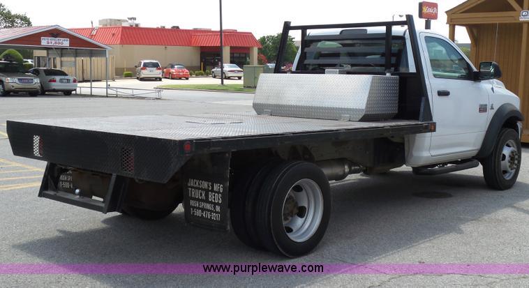 image for item DB4508 2012 Dodge Ram 4500HD flatbed truck