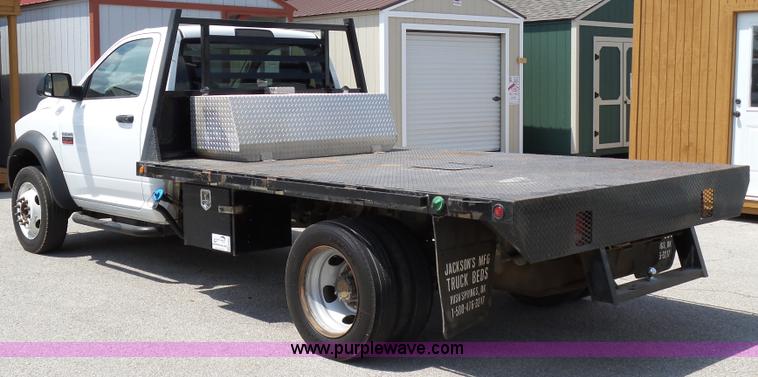 image for item DB4508 2012 Dodge Ram 4500HD flatbed truck