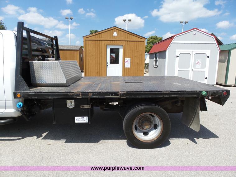 image for item DB4508 2012 Dodge Ram 4500HD flatbed truck