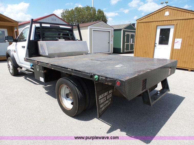 image for item DB4508 2012 Dodge Ram 4500HD flatbed truck