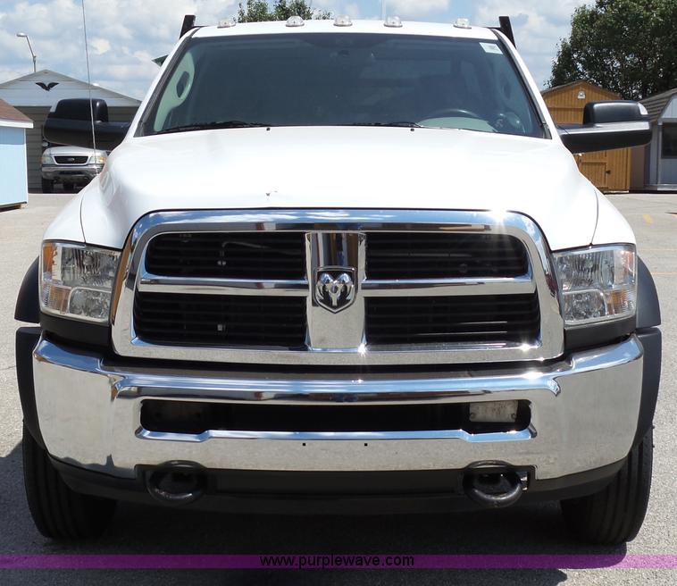 image for item DB4509 2012 Dodge Ram 4500HD flatbed truck