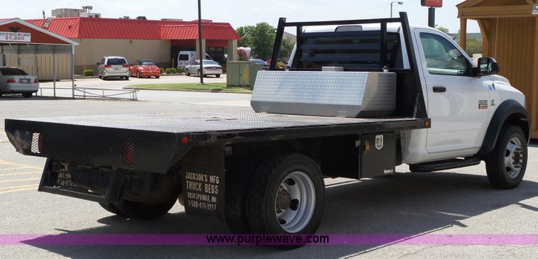 image for item DB4509 2012 Dodge Ram 4500HD flatbed truck