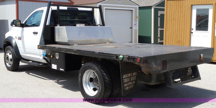 image for item DB4509 2012 Dodge Ram 4500HD flatbed truck