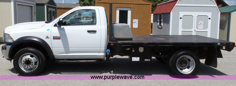 image for item DB4509 2012 Dodge Ram 4500HD flatbed truck