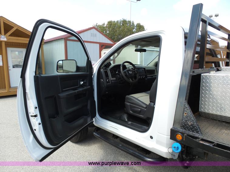 image for item DB4509 2012 Dodge Ram 4500HD flatbed truck